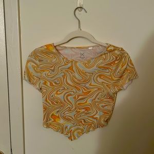 Pacsun Tiedye crop top (small)